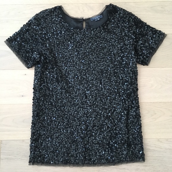 NWOT Gryphon Sequin Top - Picture 3 of 6